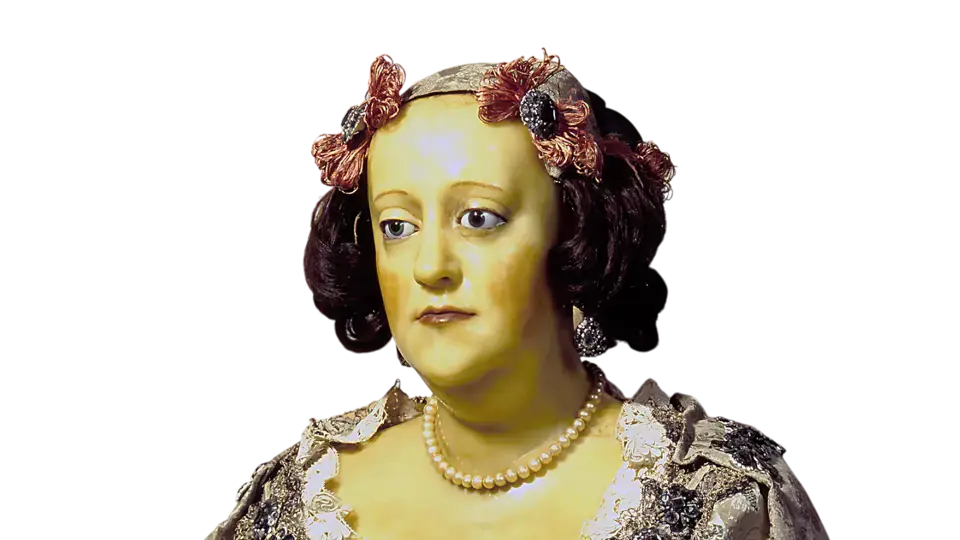 403_Voksbuste af Dronning Sophie Amalie